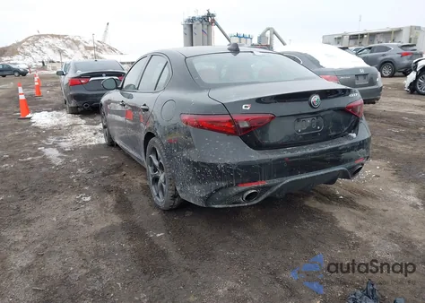 2017 Alfa Romeo Giulia Ti Awd from USA, damaged, VIN ZARFAEEN6H7544472